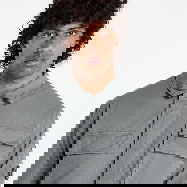 Srajce C.P. Company C.P. Company Organic Gabardine Utility Lens Shirt Siva | 18CMSH128A110143G-935, 1