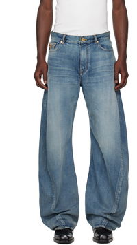 Versace Baggy Twisted Jeans