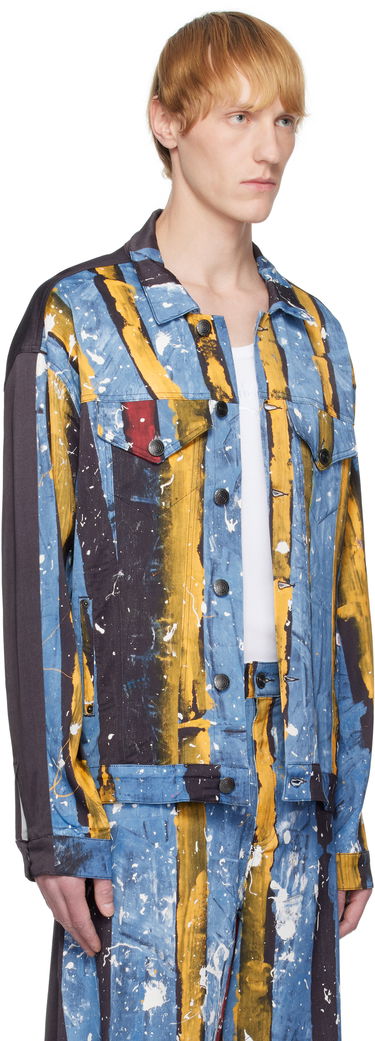 Jakna Charles Jeffrey Loverboy Charles Jeffrey LOVERBOY Silky Oversized Printed Jacket Večbarvna | 54010601, 1