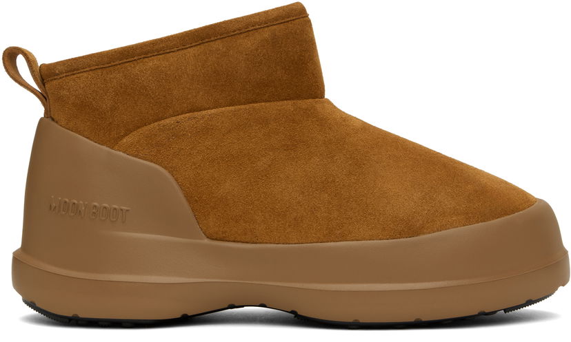 Superge in čevlji Moon Boot Moon Boot Luna Low Suede Boots Rjava | 80D2480040