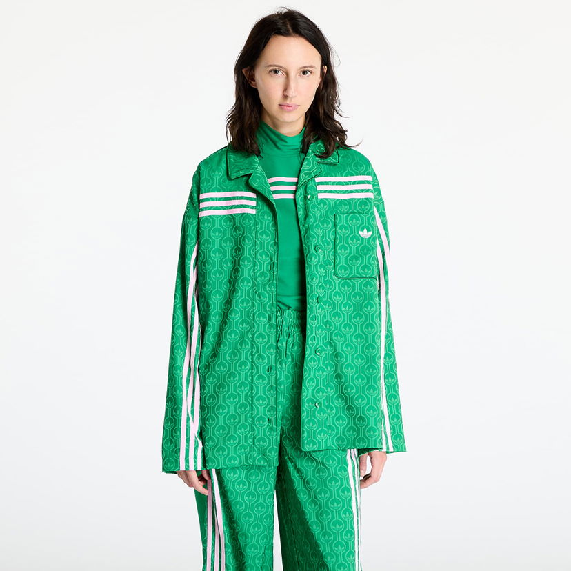 Pižame adidas Originals Pyjama Top Green Zelena | JN7659