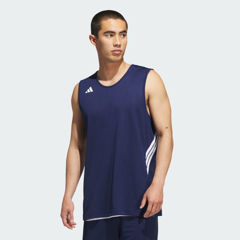 Dres adidas Performance 3G Speed Reversible Basketball Jersey Modra | JM5096