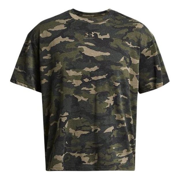 Majica Under Armour Training Graphic Camo T-Shirt Zelena | 1382897-391