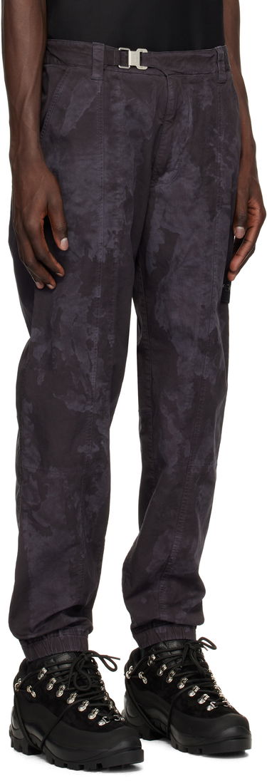 Cargo hlače Stone Island Stone Island Broken Twill 'OLD' Effect Cargo Pants Črna | K1S15 3100007 S0B78, 1