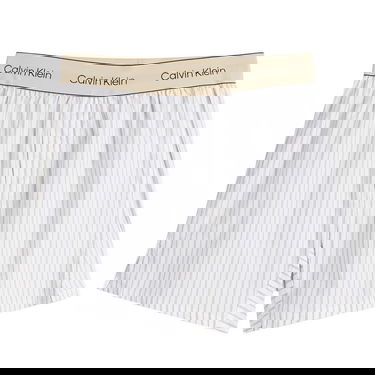 Boksarice CALVIN KLEIN Calvin Klein Cotton Poplin Trad Boxer Shorts, Size Large Bela | LV00NM2945ZEW, 0