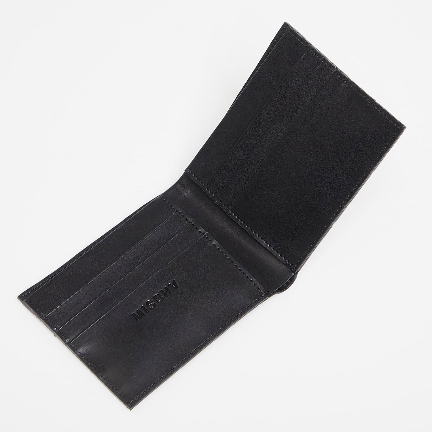 Denarnica MISBHV Embossed Monogram Bifold Wallet Črna | 3020A461, 1