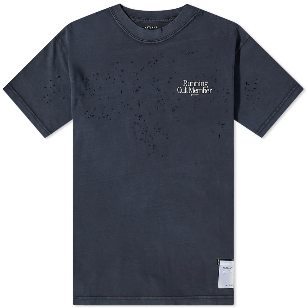 Majica Satisfy MothTech Tee Črna | 5092-PB-GA, 0