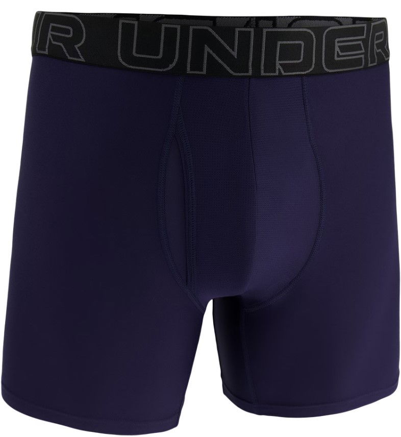 Boksarice Under Armour Under Armour UA Performance Tech Solid 6-Inch Boxer Briefs Mornarica | 1383849-410