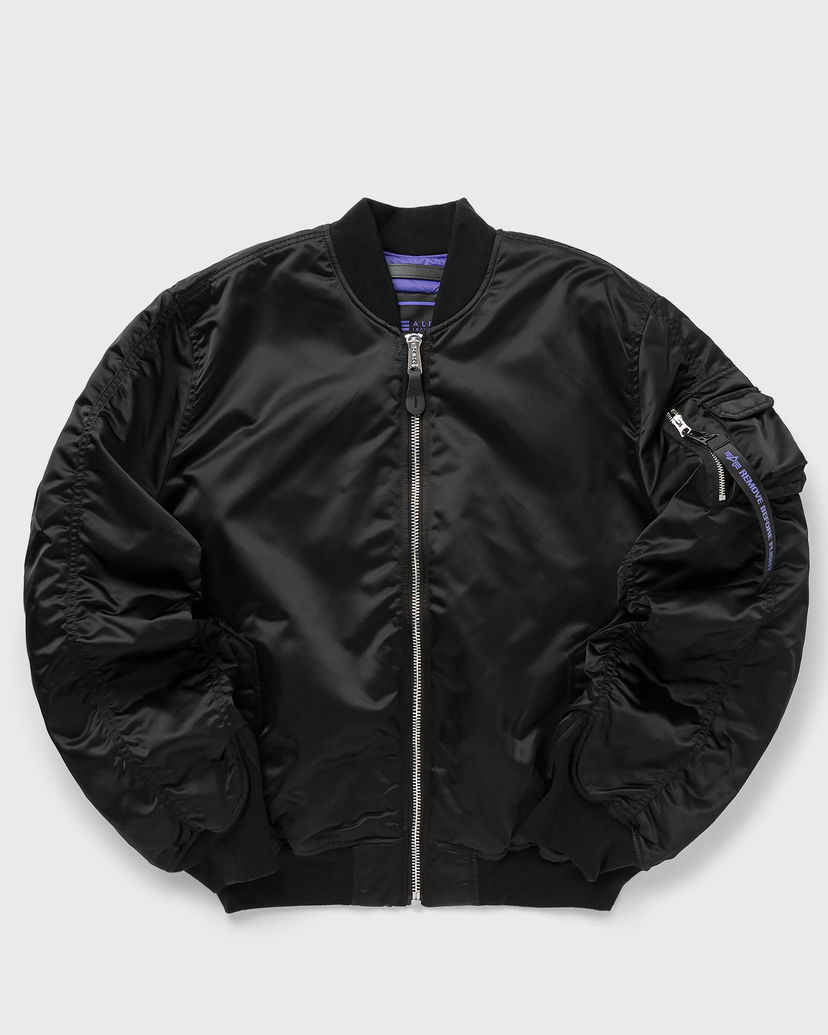 Bomber jakna Alpha Industries MA-1 UV Flight Jacket Črna | 766027-03