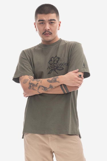Majica Engineered Garments T-Shirt With Print Zelena | 23S1H010.NLP016A, 0
