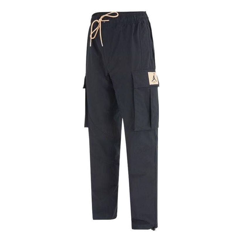 Cargo hlače Jordan Jordan Flight Heritage Cargo Drawstring Pants Črna | DC7451-010