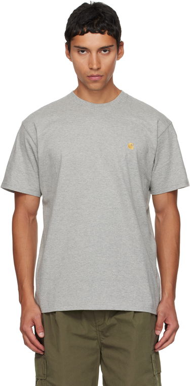Majica Carhartt WIP Work In Progress Chase Short Sleeve T-shirt Siva | I026391, 0