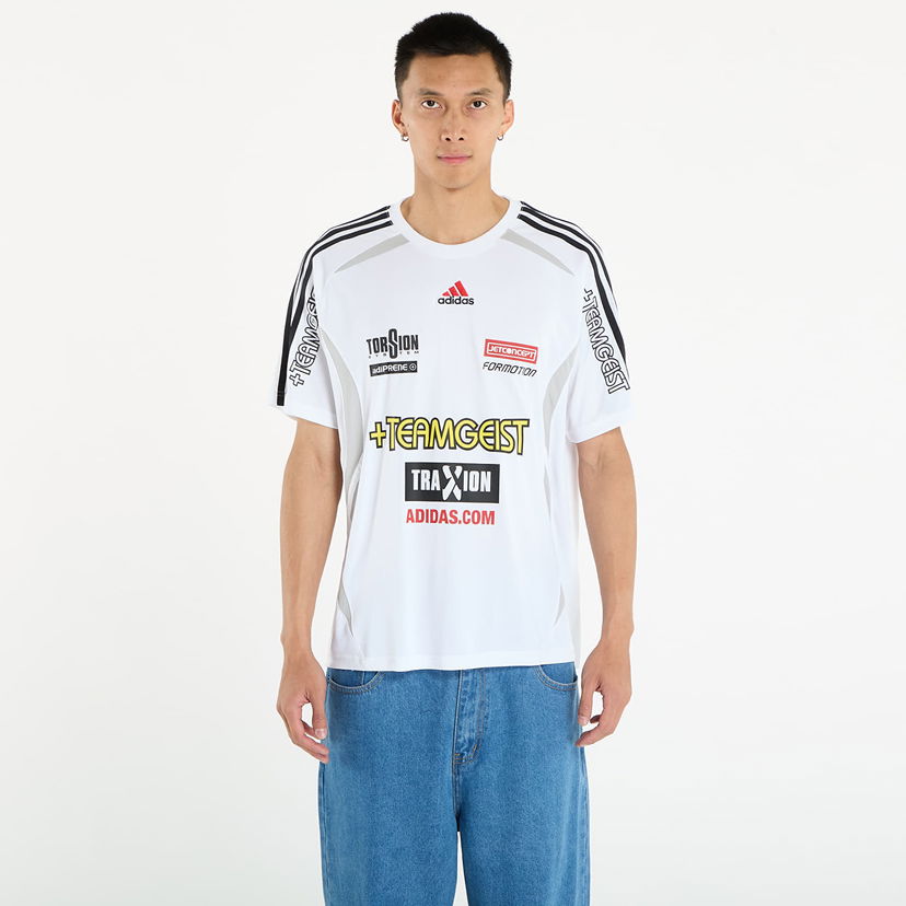 Dres adidas Originals Teamgeist Moto Graphic Jersey Bela | KG2670