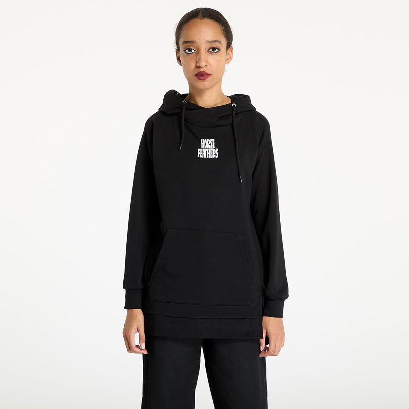 Majica Horsefeathers Deneb Sweatshirt Black M Črna | SW916A