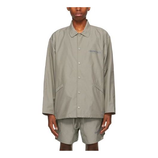 Vetrovka Fear of God Essentials Souvenir Jacket Zelena | FOG-FW21-082
