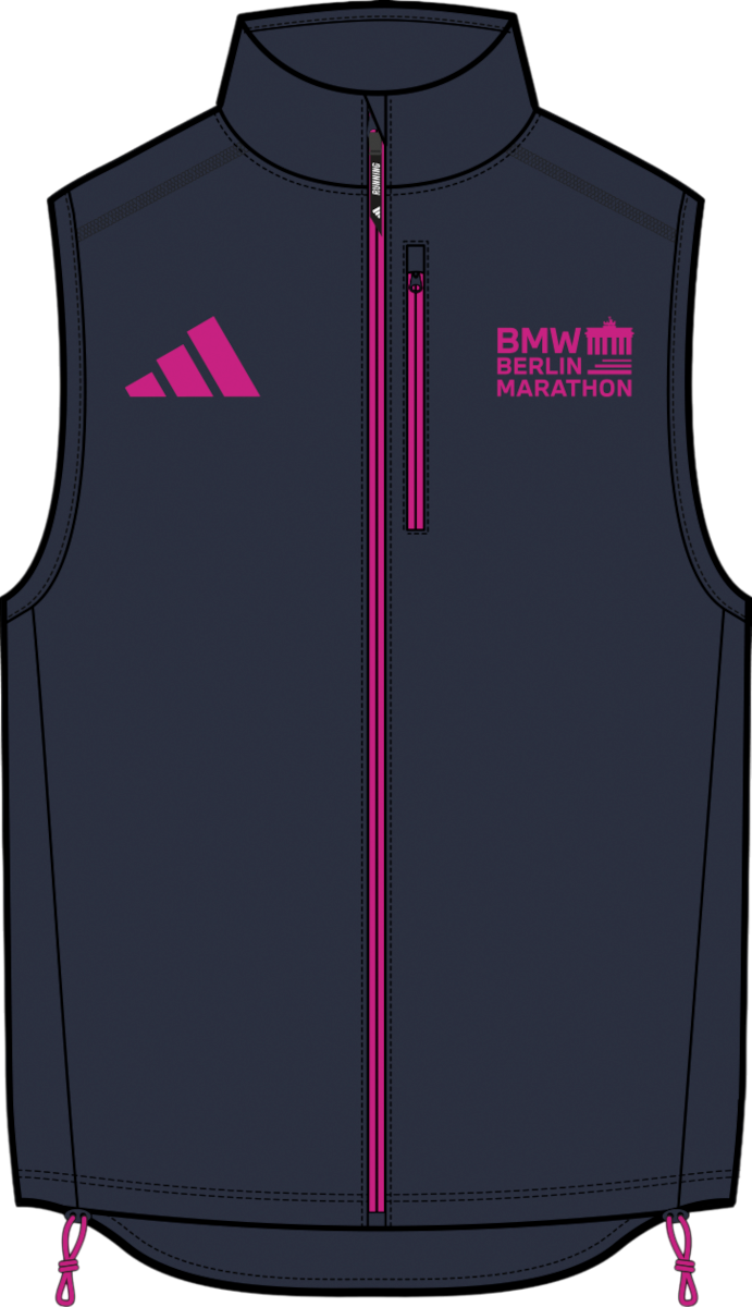 Telovnik adidas Originals adidas BMW Berlin Marathon 2025 Running Vest Mornarica | jz6443, 0