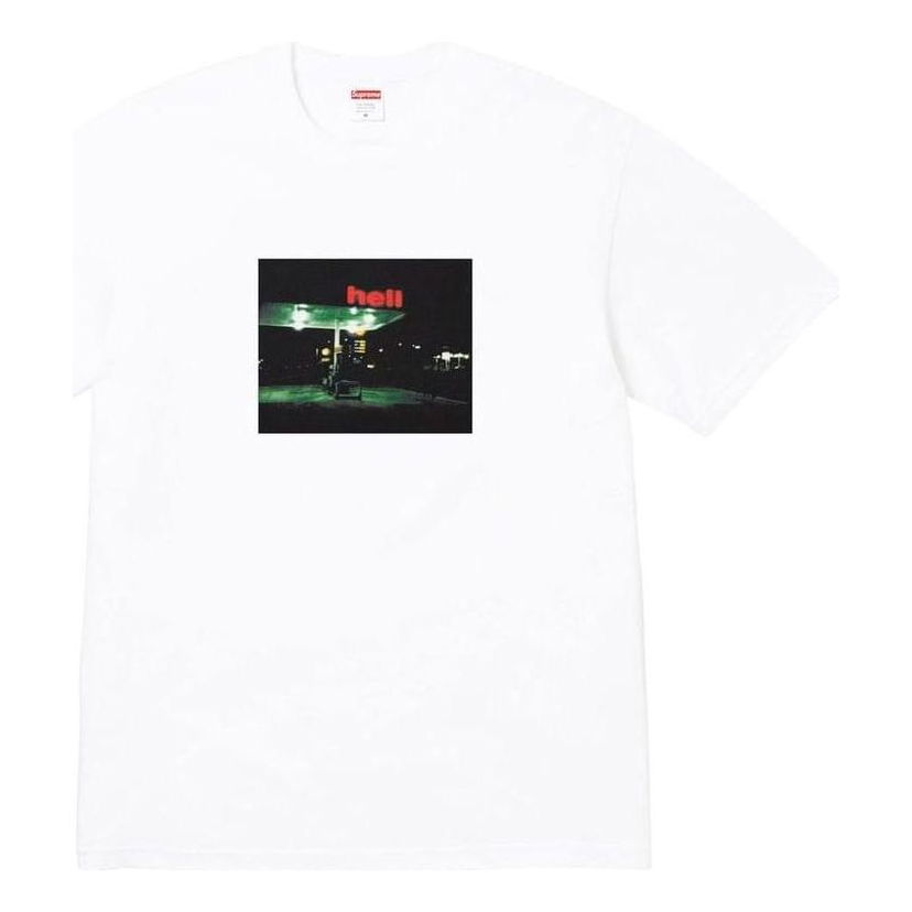 Majica Supreme Hell Graphic T-Shirt Bela | SUP-FW23-150