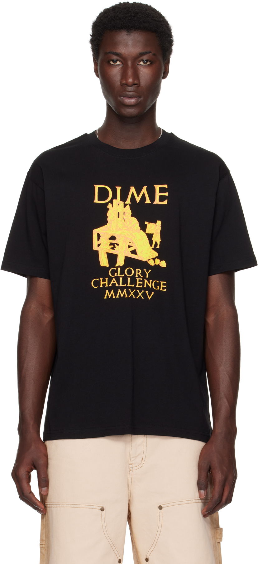 Majica Dime Dime Glorious Graphic T-Shirt Črna | DIMESU2561BLK