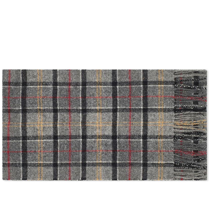 Šala Barbour Tartan Lambswool Scarf Modern Siva | USC0001TN71