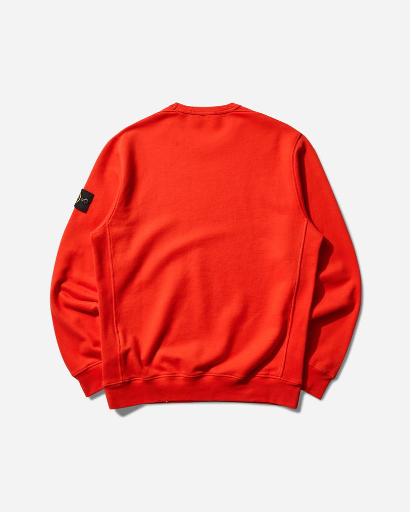 Pulover Stone Island Garment Dyed Crewneck Sweatshirt Rdeča | K2S15-6100028-S0A20 V0018
