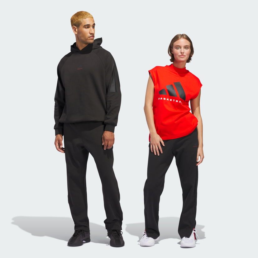 Pulover adidas Performance Spacer Basketball Pants Črna | IW5656
