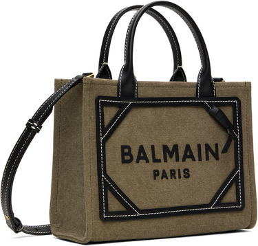 Tote bag Balmain Balmain B-Army Small Tote Bag Zelena | DN1FE809TDVY, 1
