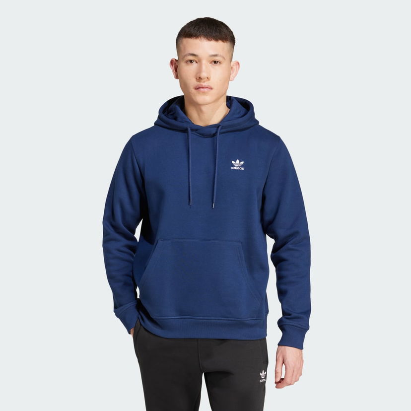 Pulover adidas Performance Essentials Trefoil Hoodie Modra | IY4929