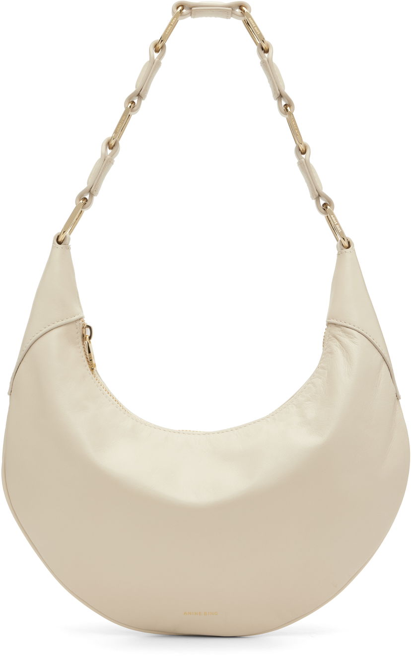 Torbica Anine Bing Anine Bing Kate Hobo Bag Bež | A-13-10695-IVY17