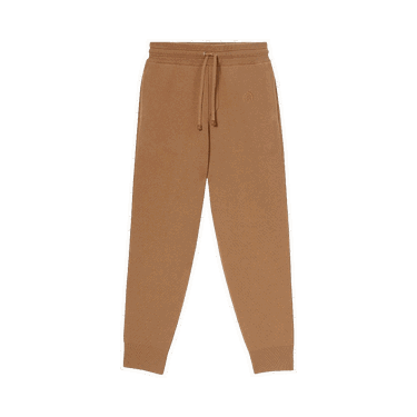 Trenirka Burberry Monogram Motif Cashmere Blend Jogging Pants Bež | 8037510, 0