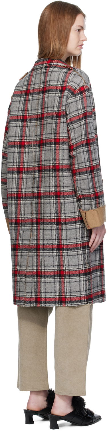 Plašči R13 R13 Raw Cut Reversible Coat Večbarvna | R13WR469-R566A, 2