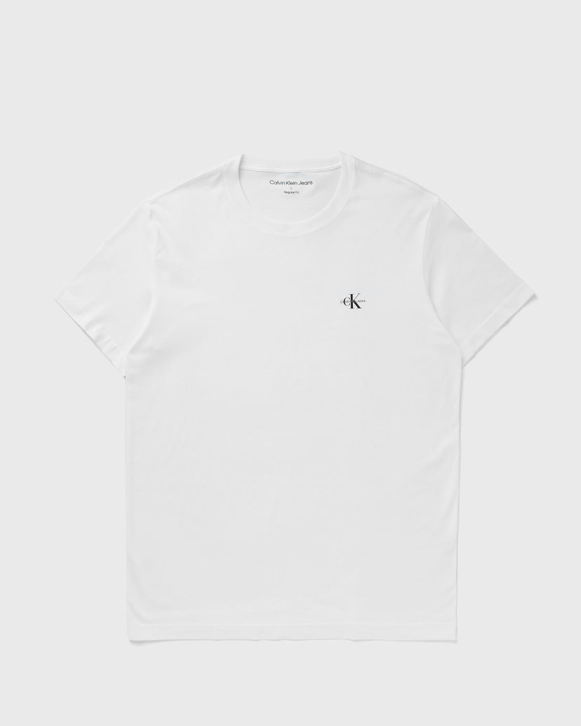 Majica CALVIN KLEIN Calvin Klein Jeans Monologo T-Shirt 2-Pack Bela | J30J3201990K4