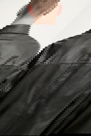 Jakna 1017 ALYX 9SM 1017 ALYX 9SM Four Button Leather Jacket Črna | AAMOU0548LE01, 4