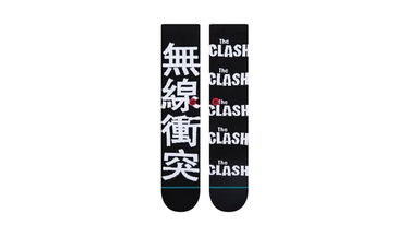 Nogavice Stance The Clash Radio Crew Socks Črna | A556D21RAD-BLK, 2