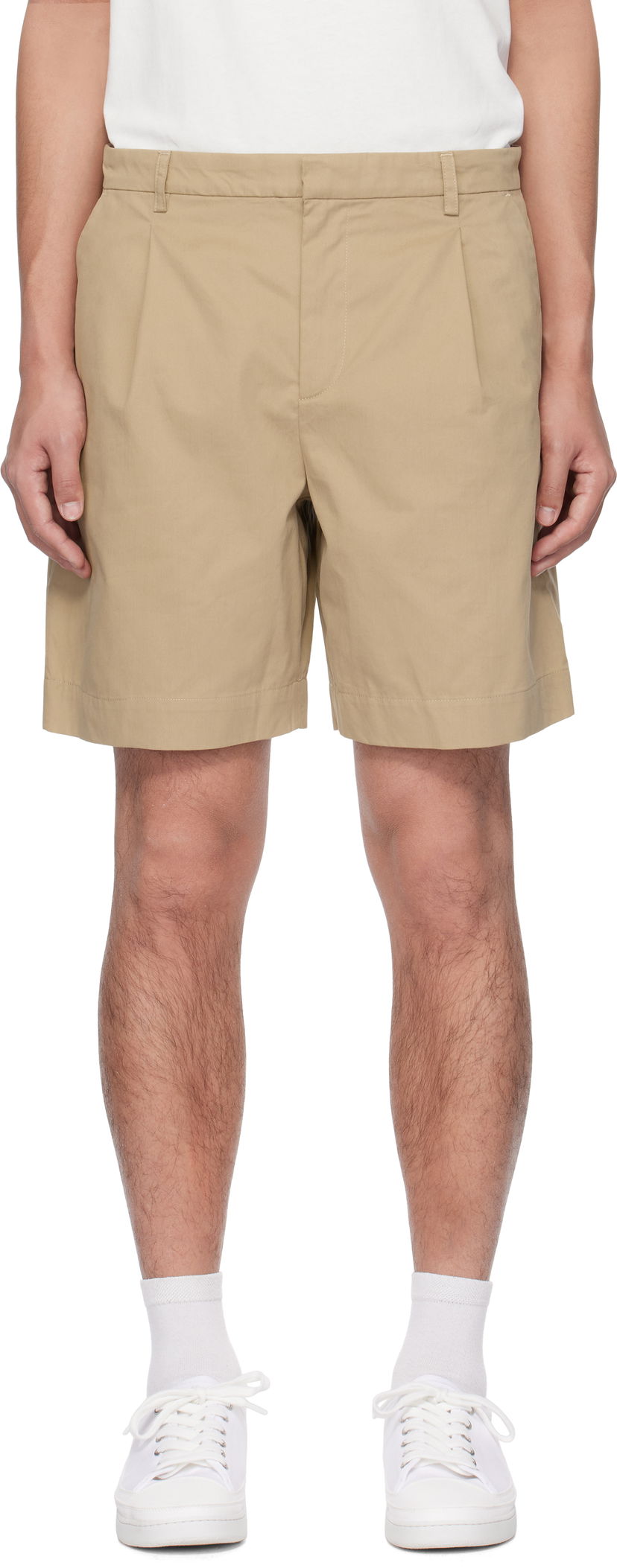 Kratke hlače A.P.C. A.P.C. Crew Shorts Bež | COGZR-H10198