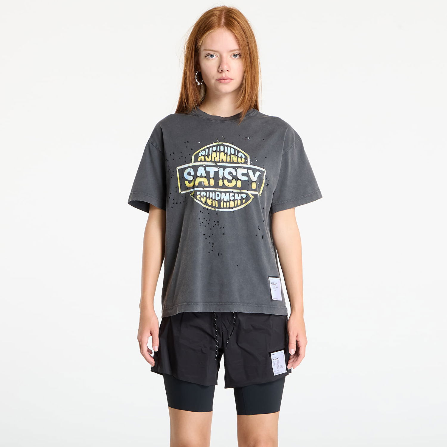 Majica Satisfy Satisfy MothTech T-Shirt Siva | 11006-AB-EST1, 0