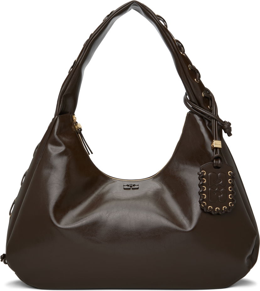 Torbica GANNI GANNI XXL Shoulder Bag Rjava | A6846