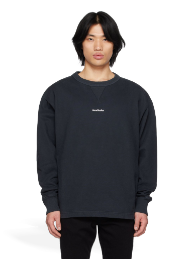Pulover Acne Studios Stamp Sweatshirt Črna | BI0138-