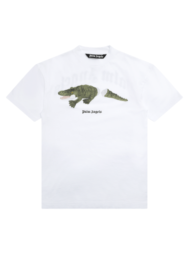 Majica Palm Angels Croco Tee Bela | PMAA001R21JER0020155