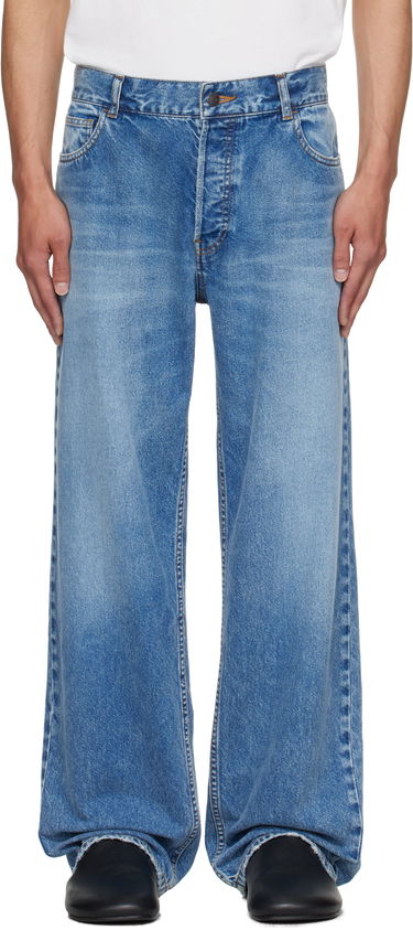 Kavbojke The Row The Row Ross Wide Leg Jeans Modra | 554-W3874, 0