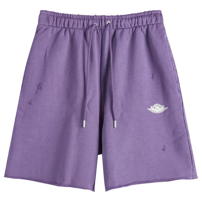 Kratke hlače Jordan Rare Air Pullover Fleece Shorts, Size Small Lila | IF1411-554