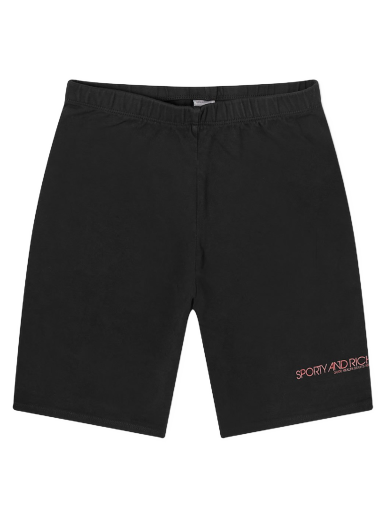 Kratke hlače Sporty & Rich Disco Biker Short Črna | SH481FB