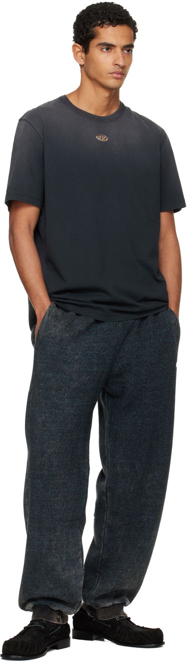 Trenirka Diesel Heathered P-Marky-Cuff Sweatpants Siva | A18652-0AGBZ-9XXA, 3