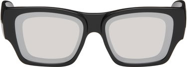 Sončna očala Loewe Paula's Ibiza Goggle Rectangle Sunglasses Črna | LW40172UW5601C 192337236143, 0