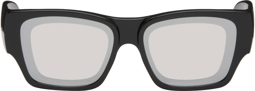 Sončna očala Loewe Paula's Ibiza Goggle Rectangle Sunglasses Črna | LW40172UW5601C 192337236143