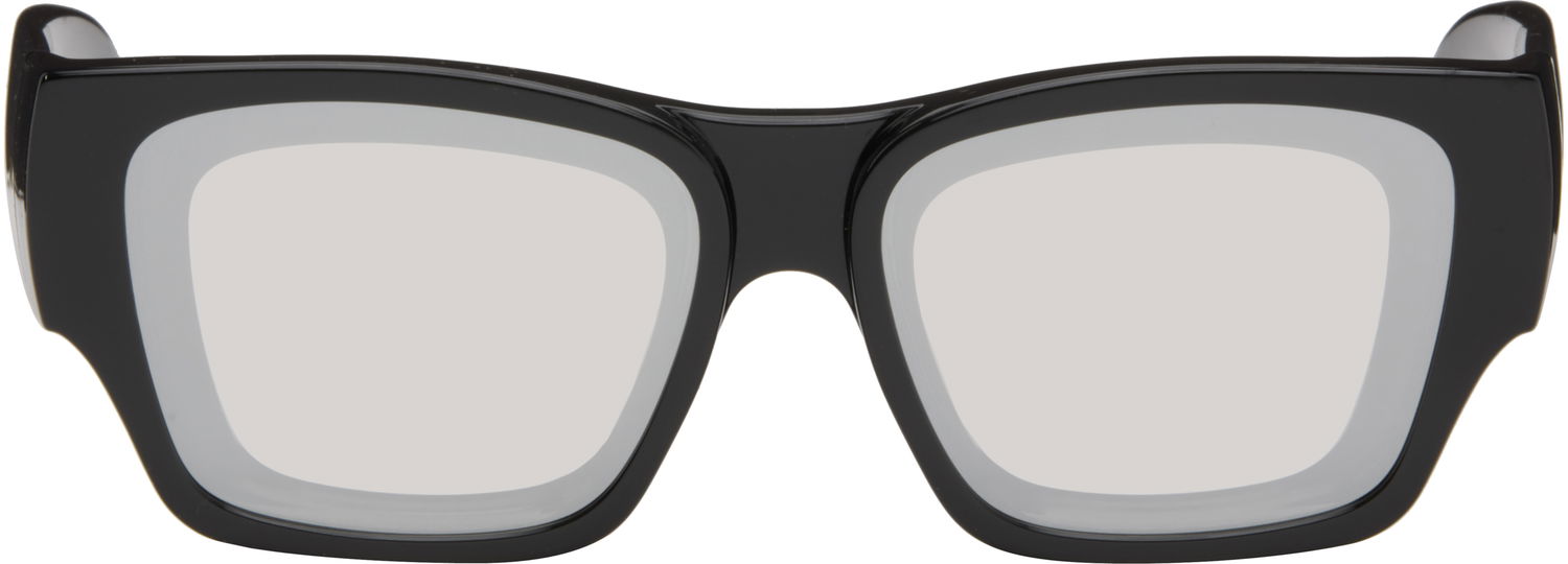 Sončna očala Loewe Paula's Ibiza Goggle Rectangle Sunglasses Črna | LW40172UW5601C 192337236143, 0