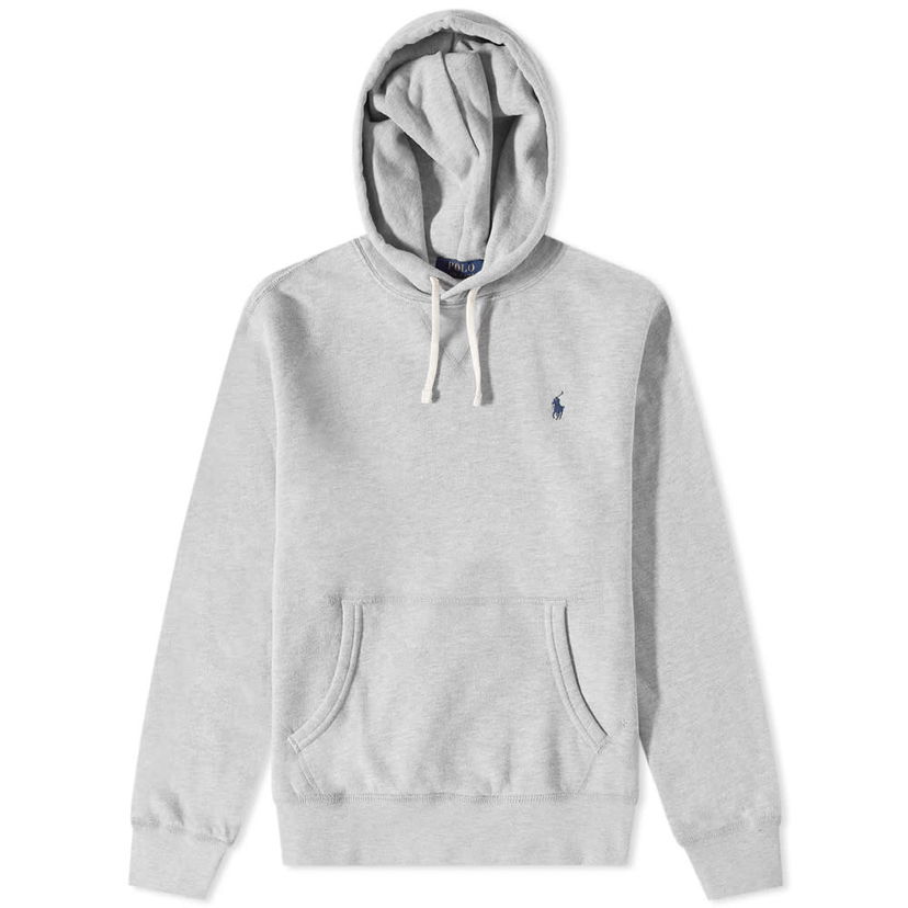 Pulover Polo by Ralph Lauren Classic Popover Hoody Andover Heather Siva | 710766778006