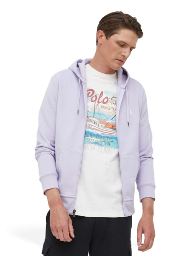 Pulover Polo by Ralph Lauren Polo-Pony Zipped Sweatshirt Lila | 710881517