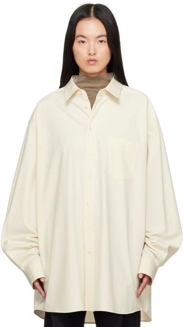 Srajce Maison Margiela Maison Margiela Oversized Shirt Bela | S51DT0017 S54352, 0