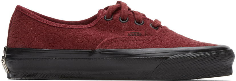 Superge in čevlji Vans OG Authentic LX Rdeča | VN0A4BV99RH