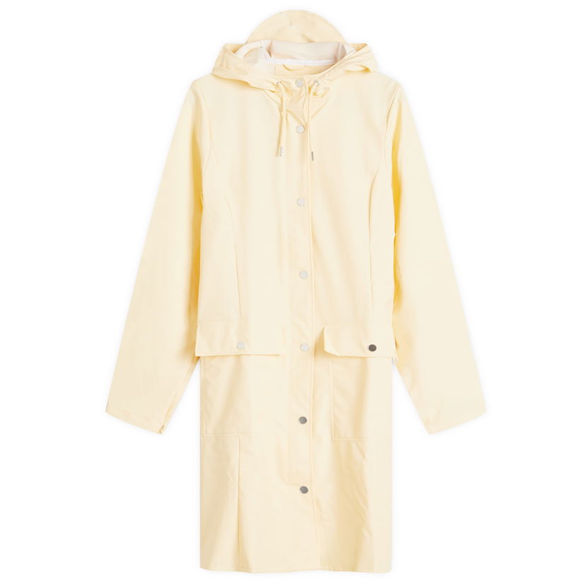 Dežni plašč Rains Curve Long Jacket Rumena | 18130-111